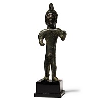 Etruscan Bronze Figure of Warring Mars