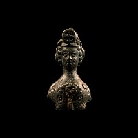 Byzantine Bronze Empress Mount