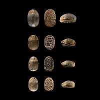 Egyptian Hyksos Steatite Scarab Collection