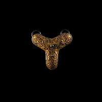 Viking Elaborate Silver-Gilt Trefoil Brooch
