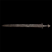 Viking Age Iron Sword with Cocked Hat Type Pommel