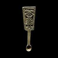 Viking Age Bronze Apothecary Spoon with Bound Loki