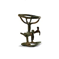 Elamite Bronze Vessel Stand