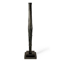 Bactrian Polished Black Stone Ritual Object
