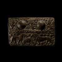 Early Achaemenid Bronze Temple Plaque