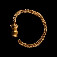 Greek Gold Pomegranate on Gold Chain