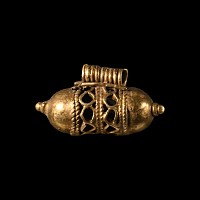 Byzantine Gold Filigree Pendant