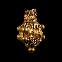 Byzantine Gold Filigree Finial