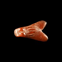 Egyptian Carnelian Fly Amulet