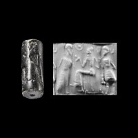 Mesopotamian Stone Cylinder Seal