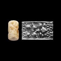 Mesopotamian Stone Cylinder Seal