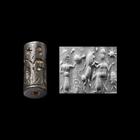 Mesopotamian Haematite Cylinder Seal