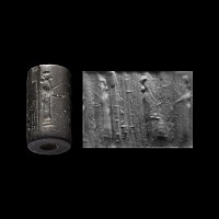 Mesopotamian Stone Cylinder Seal