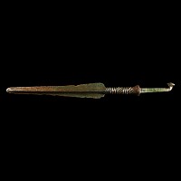 Marlik Type Bronze Decorated Spearhead
