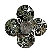Huge Bronze Age Spiral Brooch