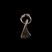 Viking Age Silver Axehead Pendant