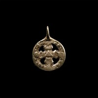 Viking Age Bronze Pendant with Cross