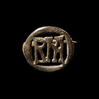 Roman Bronze ROMA Brooch