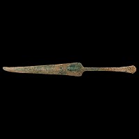 Luristan Bronze Handled Dagger