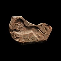Roman Terracotta Lion Mould