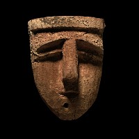 Egyptian Wooden Face Mask