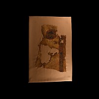 Egyptian Mounted Coptic Textile with Satyrs