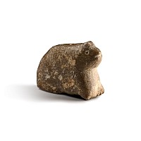 Western Asiatic Agate Cat Amulet