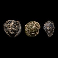 Romano-Egyptian Glass Head Collection