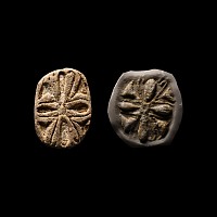 Sumerian Seal with Lotus Flower