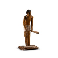 Egyptian Wooden Tomb Servant