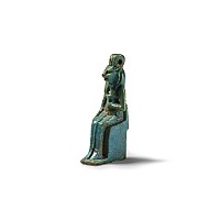 Egyptian Faience Sekhmet Amulet