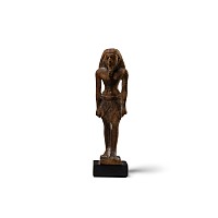 Egyptian Wooden Male Figure