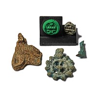 Egyptian Faience Amulet Group