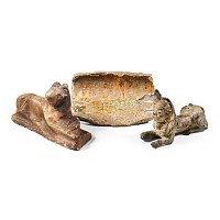 Egyptian Style Figurine and Plaque Collection