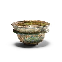 Roman Iridescent Glass Cup
