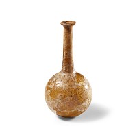 Roman Glass Bulbous Vase