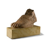 Life-Size Etruscan Terracotta Foot