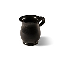 Greek High-Glazed Black Ware Mug