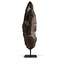 Massive Stone Age Knapped Stone Hand Axe