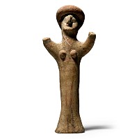 Cypriot Terracotta Goddess Figurine