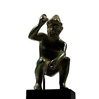 Greek Bronze Hephaistos Statuette
