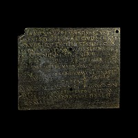 Roman Bronze Military Diploma for Marona, son of Baddaus, a Soldier of Ala Bosporanorum