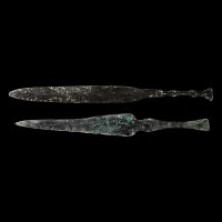 Luristan Bronze Dagger Pair