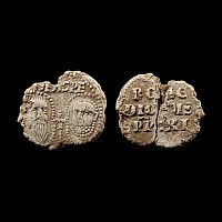 Rare Medieval Lead Papal Bull of Pope Benedict XI