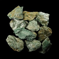 Natural History - Large Green Fuchsite Mineral Specimen Group [10]