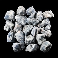 Natural History - Large Blue Calcite Mineral Specimen Group [20]