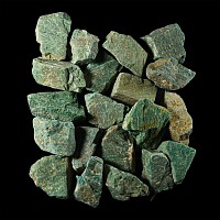 Natural History - Medium Green Fuchsite Mineral Specimen Group [20]