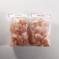 Natural History - Two Packets of Rose Quartz Specimens