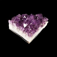 Natural History - Amethyst Crystal Geode Section