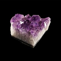Natural History - Amethyst Crystal Geode Section